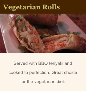 Vegetarian Rolls
