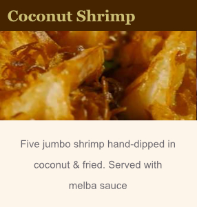 Coconut Shrimp